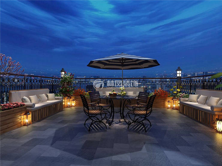 华润置地•长安里126㎡户型阳台改造案例