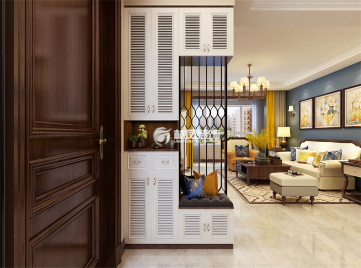 玄关隔断装修效果图