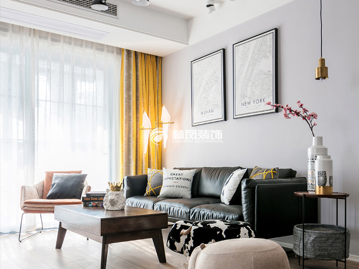 北欧风格客厅装修效果图