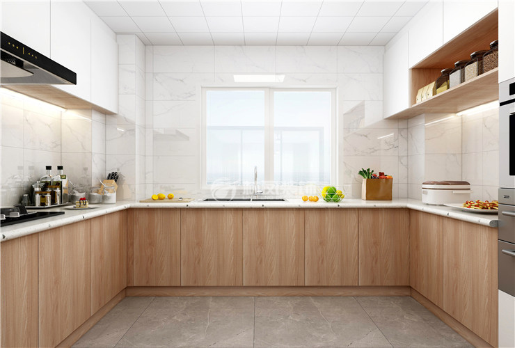 北欧风格厨房装修效果图