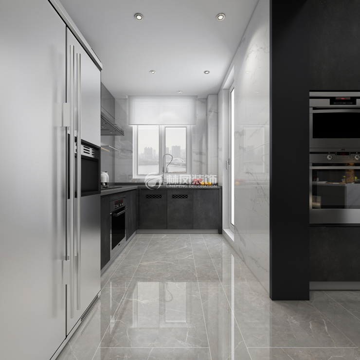 府城名著123㎡厨房装修效果图