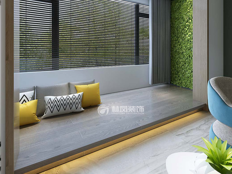 阳台地台设计装修效果图