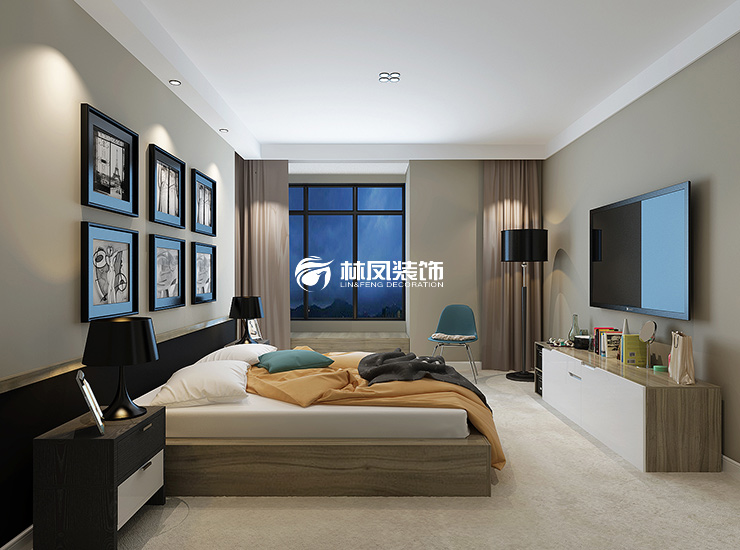 卧室地台设计装修效果图