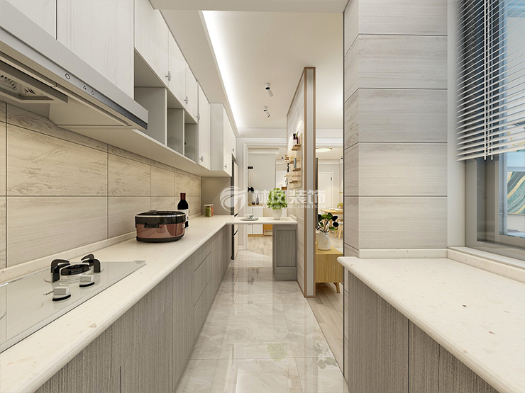 现代风格厨房装修效果图