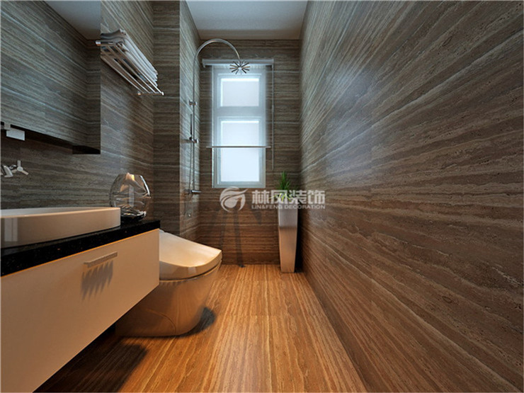 现代风格卫生间装修效果图