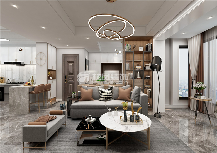 现代风格客厅装修效果图