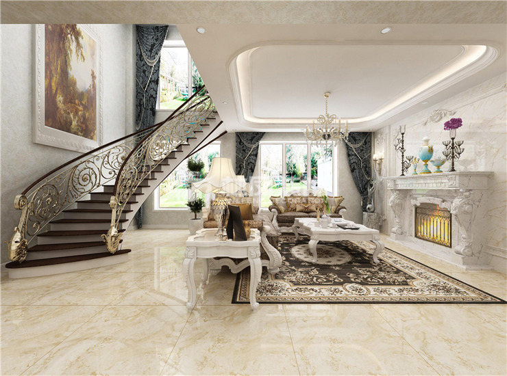 欧式风格楼梯设计装修效果图