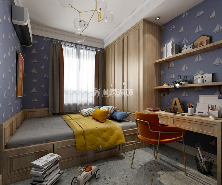 男孩子房子儿童房装修效果图
