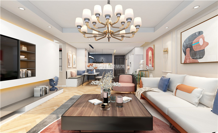 简欧客厅装修
