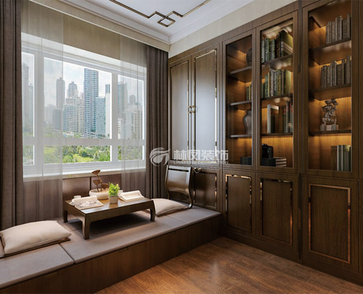  中式风格次卧装修