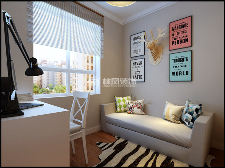  北欧风格次卧装修