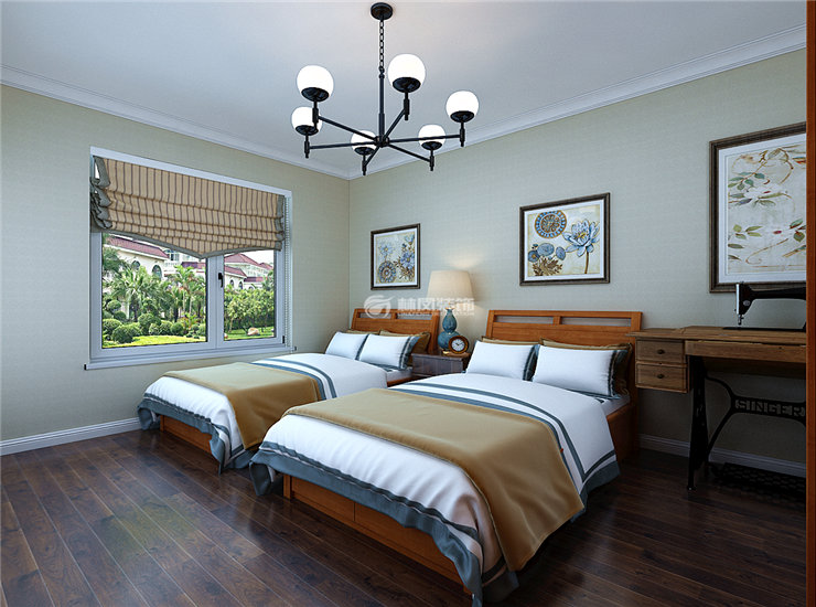 美式风格卧室装修