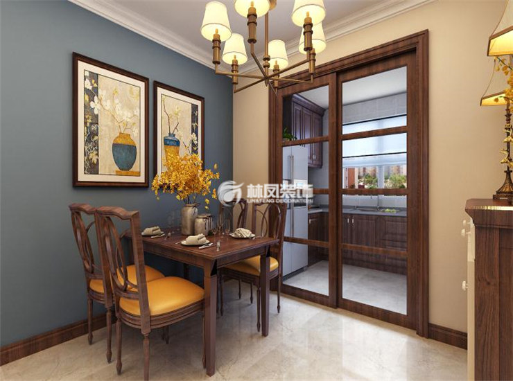 美式风格餐厅装修