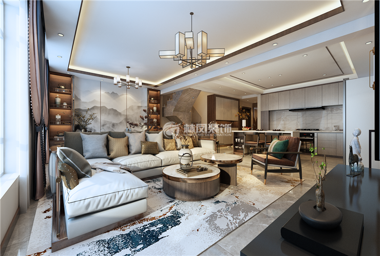 新中式风格效果图