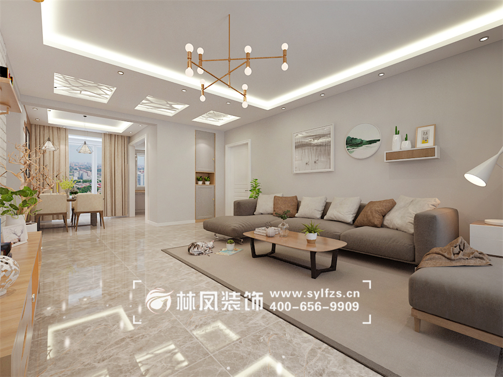 灯光装修效果图