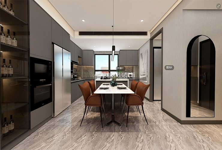 金地时代风华-200㎡-现代风格-餐厅.jpg