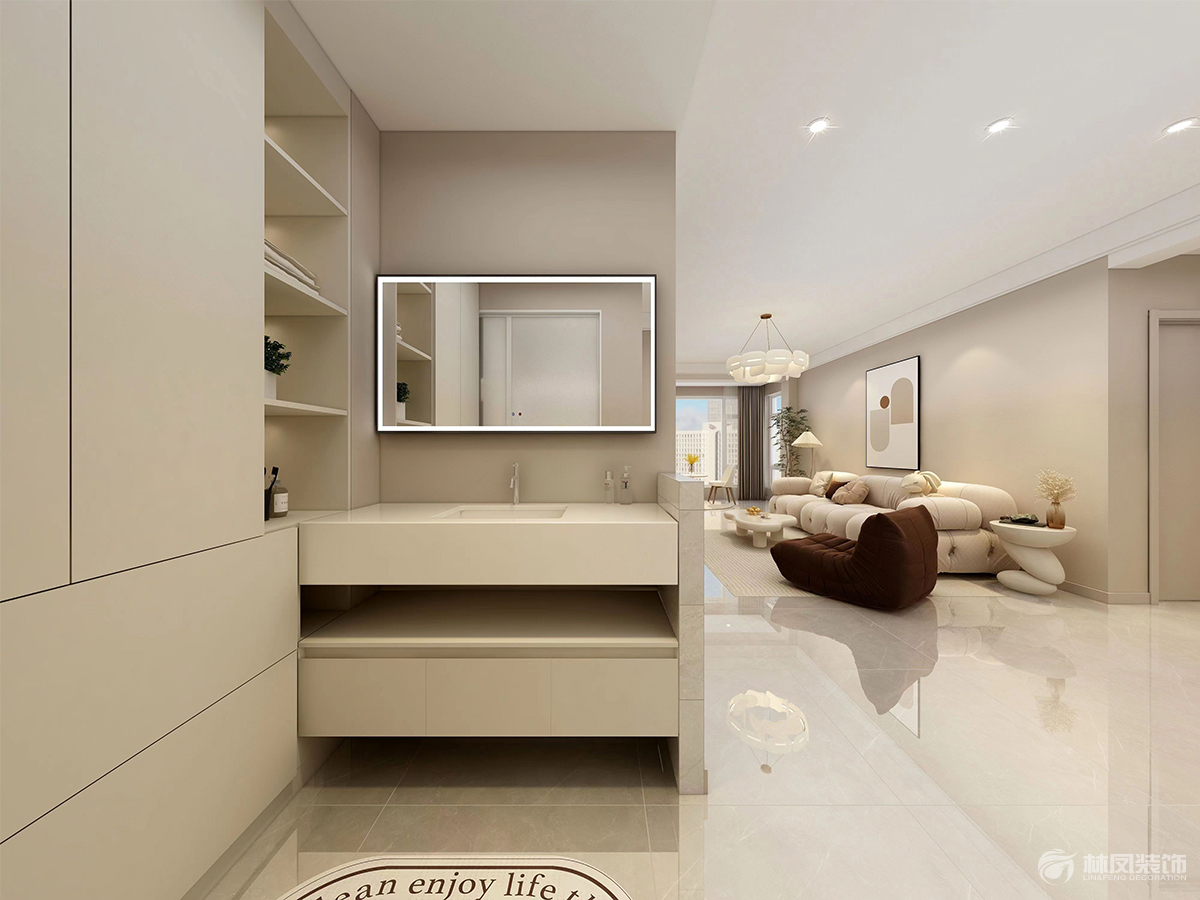 金石小镇-110㎡-奶油风格- 玄关.jpg