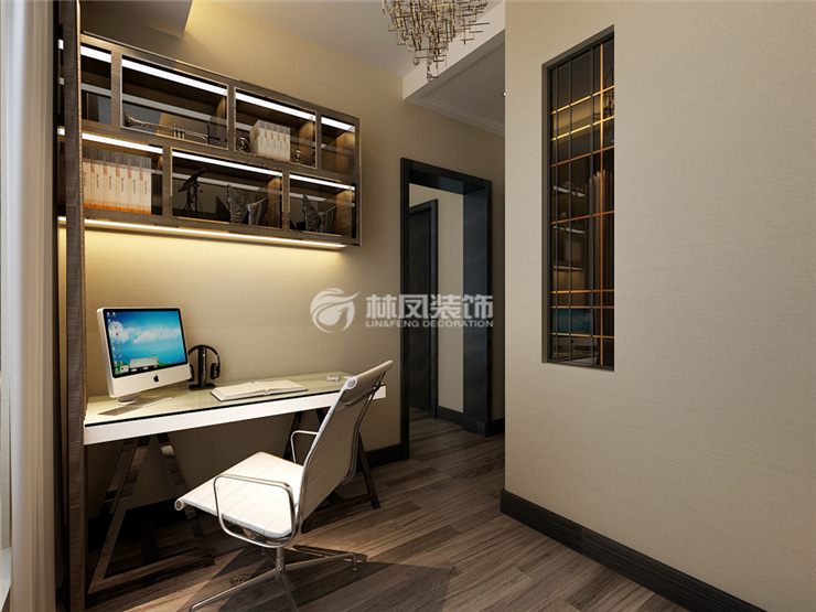 浑南金地潭府-113平-现代风格-书房1.jpg