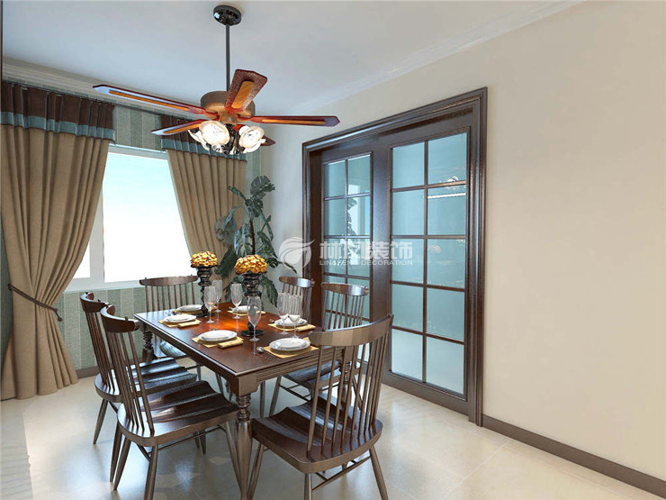 保利海上五月花139平 -简美风格-餐厅3.jpg