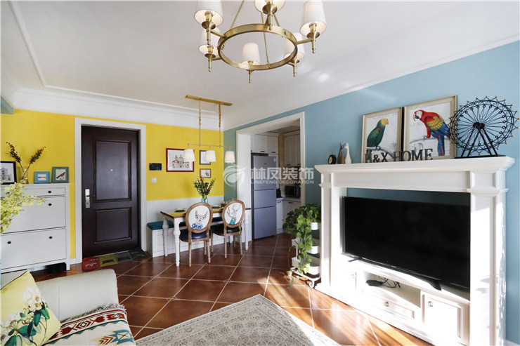 碧桂园星荟-78㎡-简美风格-客厅 (5).jpg