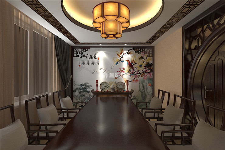 中海康城-205平-中式风格-餐厅.jpg