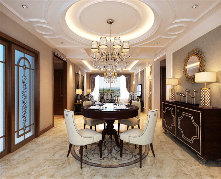 中航两河流域-135平-欧式风格-餐厅3_副本1.jpg