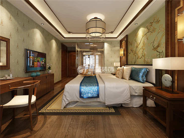 中粮隆玺-155平-中式风格-卧室01.jpg
