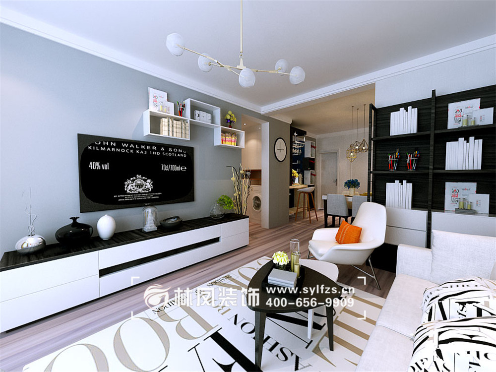 刘洪雷-龙湖花千树-100平-现代简约风格客厅 (5).jpg