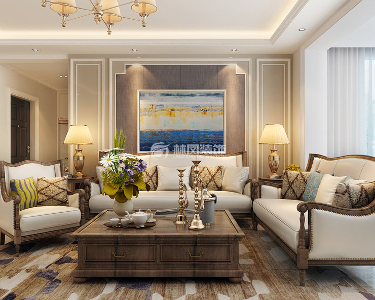 碧桂园公园里-145平-美式轻奢-客厅1.jpg
