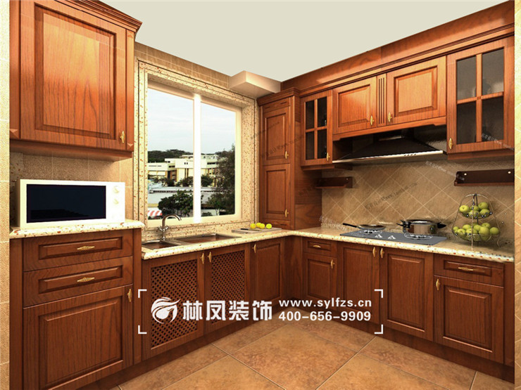 罗佳-远洋和平府现代中式 220㎡-厨房.jpg