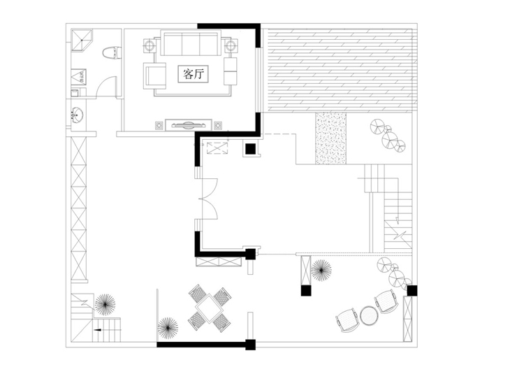 罗佳-远洋和平府现代中式 220㎡-地下室户型图.jpg