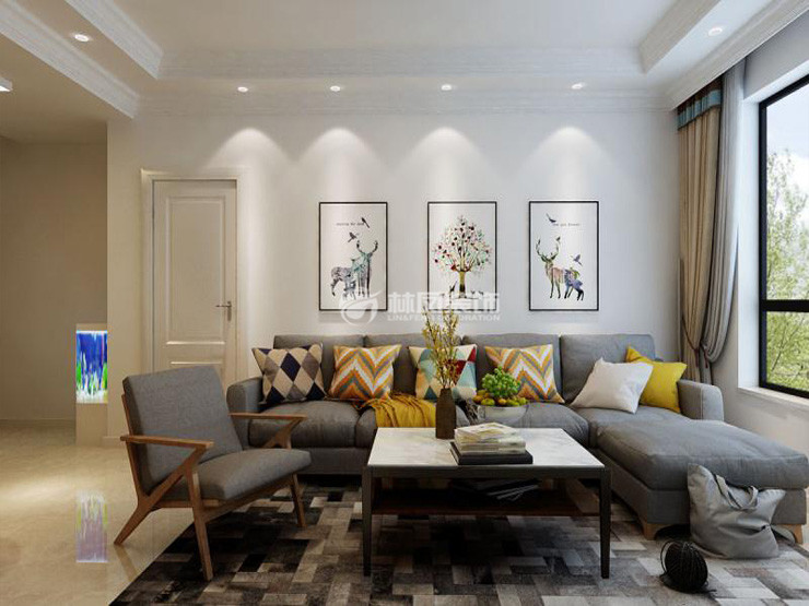 小石城-94平现代简约风格-客厅沙发背景.jpg