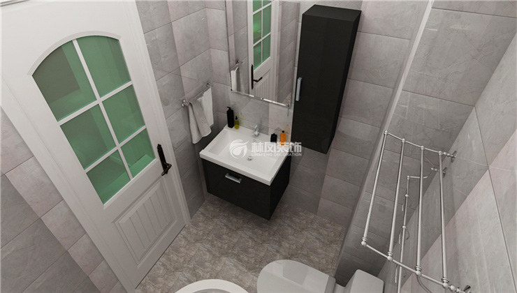 保利溪湖林语-88平-北欧风格-卫生间1.jpg