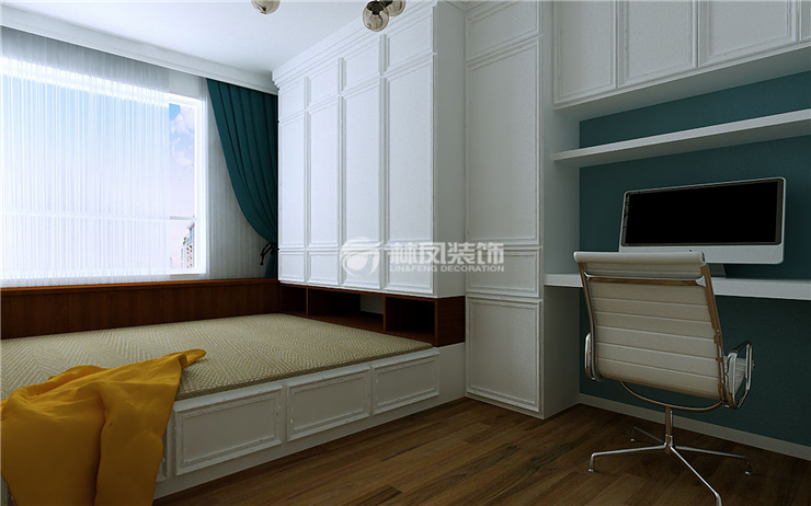 保工印象-125平-简美风格-次卧室.jpg