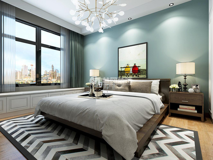 旭辉.东樾城-100平-北欧风格-卧室.jpg