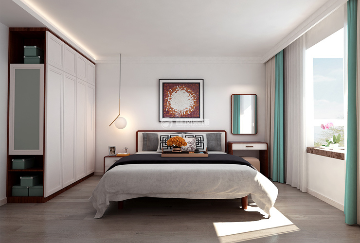第一城-105平-现代风格-主卧2.jpg