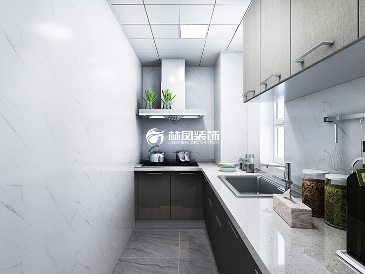 金地铁西檀府-90平-简美风格-厨房.jpg