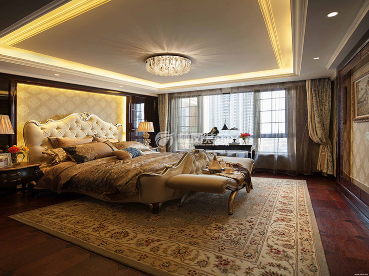 金地艺境-140平-欧式风格-主卧.jpg