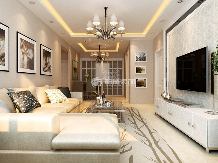 金辉湖畔里-96平-现代风格-客厅 (3).jpg