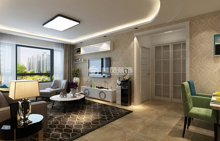 鑫丰雍景豪庭-88平-现代风格-客厅.jpg
