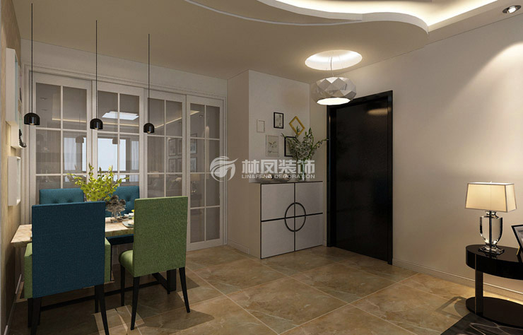 鑫丰雍景豪庭-88平-现代风格-餐厅1.jpg