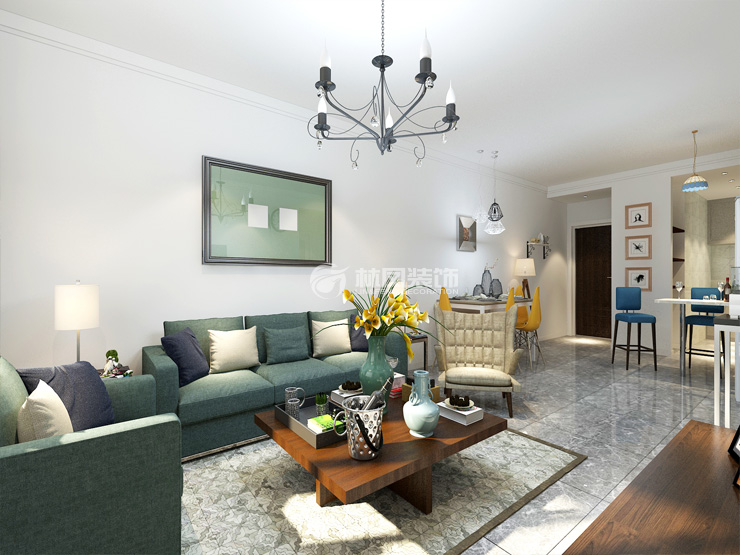 金地檀府-88平-现代风格-客厅1.jpg