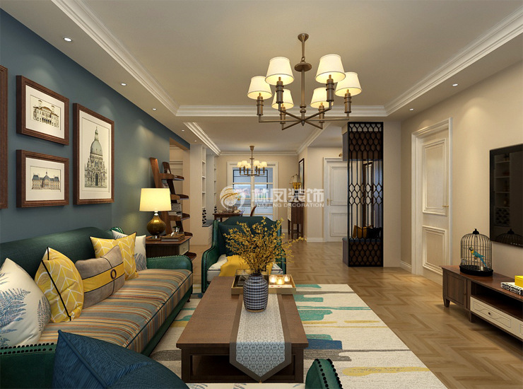 华润24城-132平-美式风格-客厅2.jpg