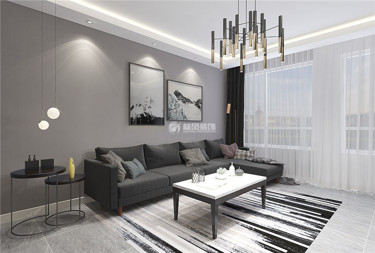 金地锦城-113平-现代风格-客厅3.jpg