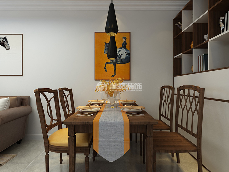 万锦香樟树-81平-简美风格-餐厅2.jpg