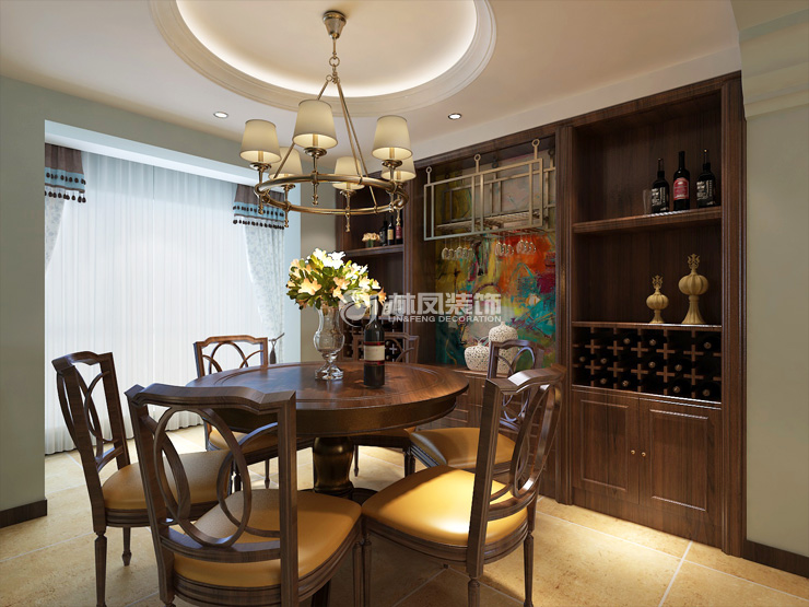 清河湾-137平-美式风格-餐厅.jpg