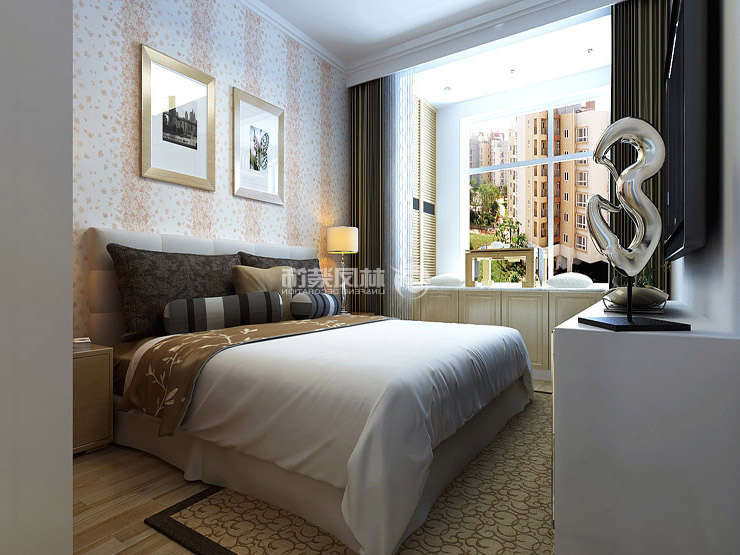 金地樾檀山-89平-现代风格-主卧室.jpg