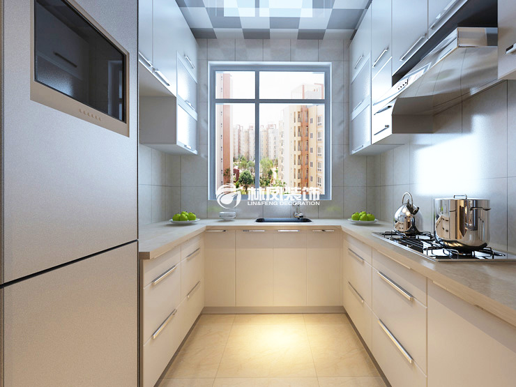 金辉优步湖畔-100平-北欧风格-厨房.jpg