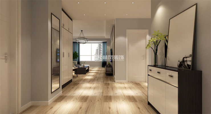 美好奉玺台-97平-现代风格-门厅.jpg