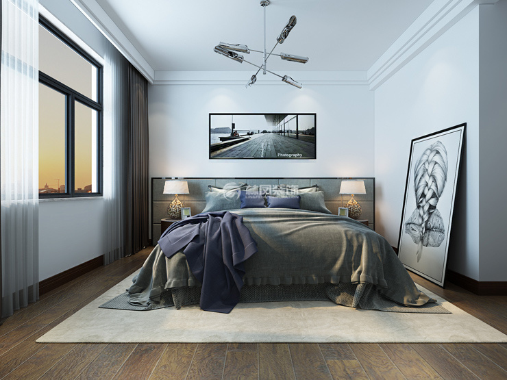 绿城全运村-143平-现代风格-卧室2.jpg